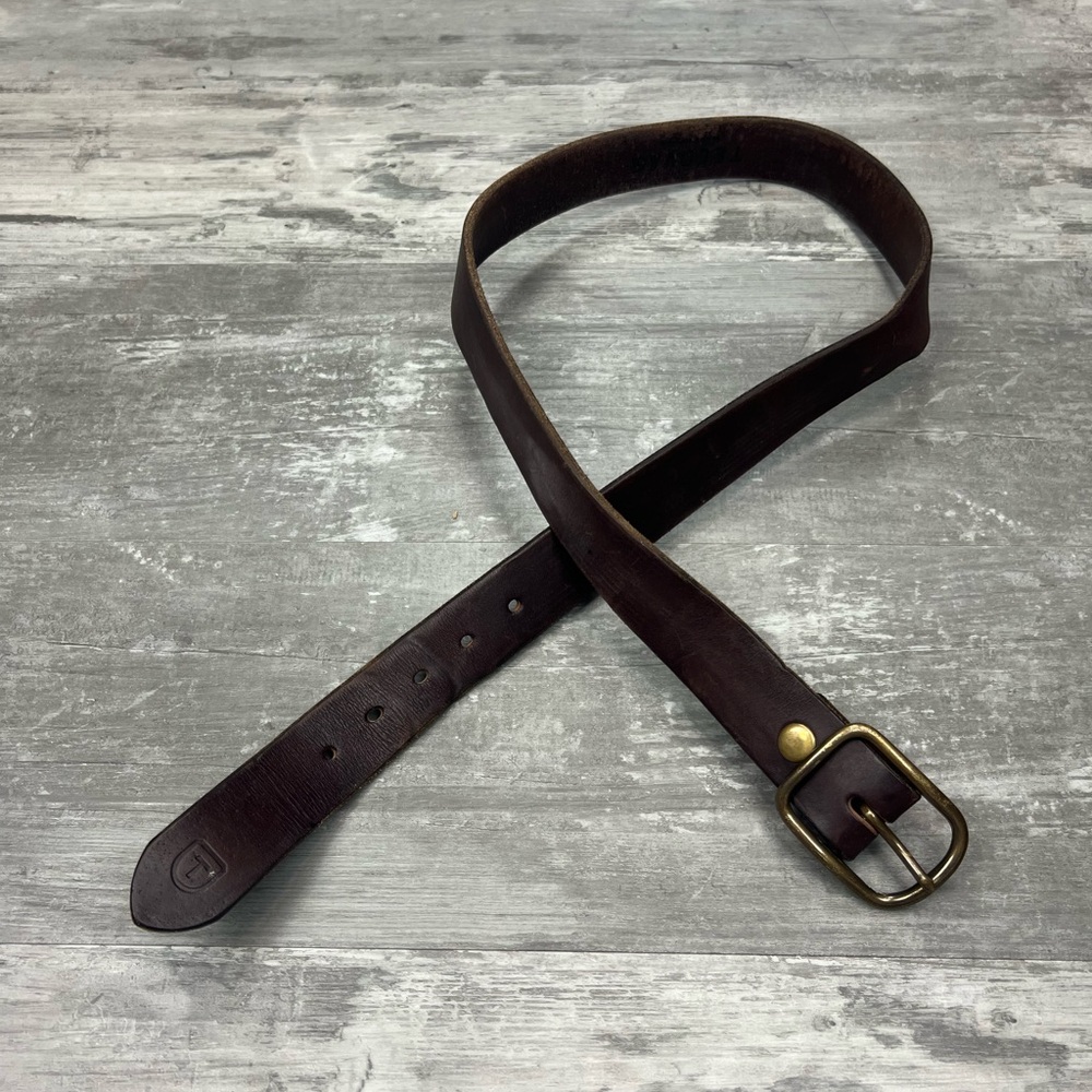 Tecovas Brown Leather Belt 38
